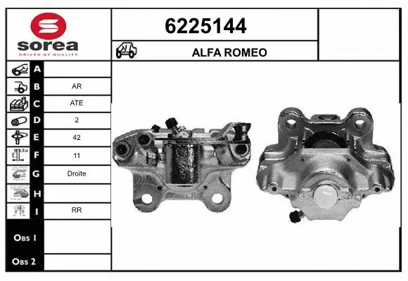 Brake Caliper (6225144)
