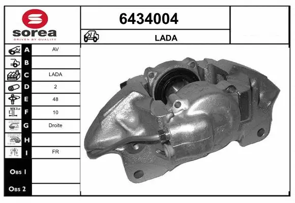 Brake Caliper (6434004)