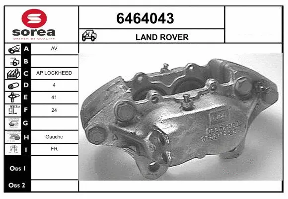 Brake Caliper (6464043)