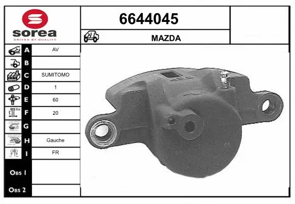 Brake Caliper (6644045)