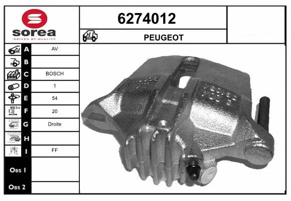 Brake Caliper (6274012)