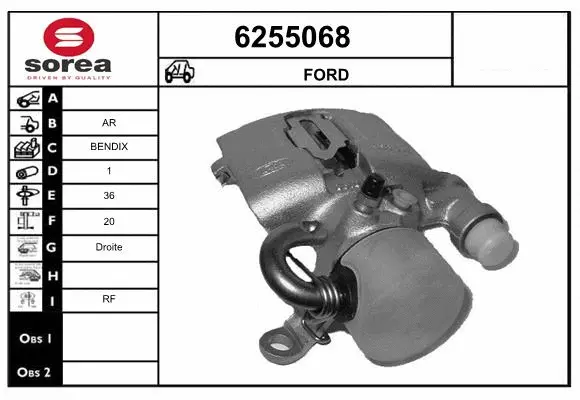 Brake Caliper (6255068)