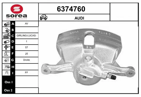 Brake Caliper (6374760)
