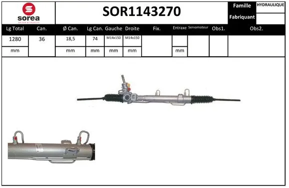 Steering Gear (SOR1143270)
