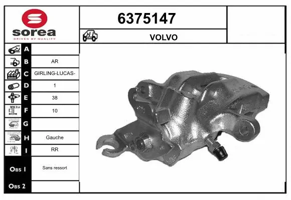 Brake Caliper (6375147)