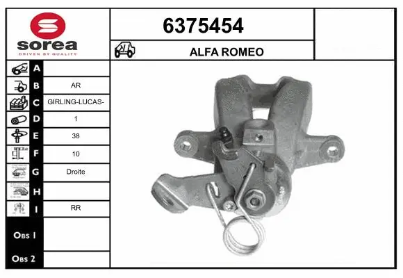 Brake Caliper (6375454)