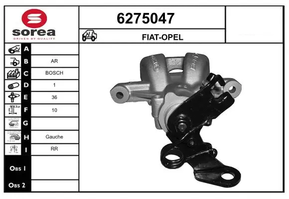 Brake Caliper (6275047)