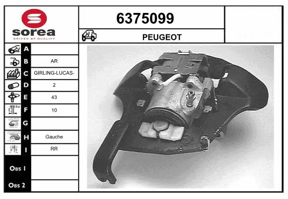 Brake Caliper (6375099)