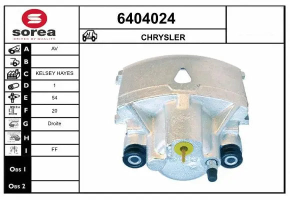 Brake Caliper (6404024)
