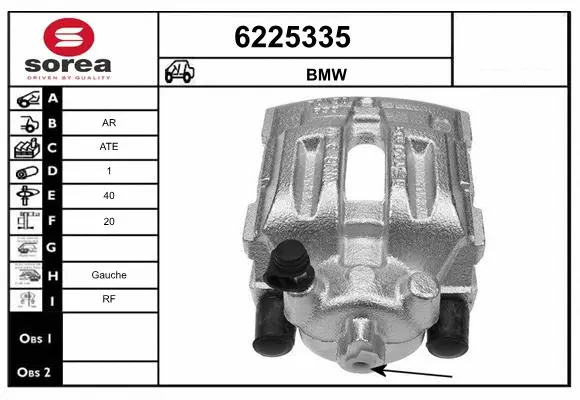 Brake Caliper (6225335)