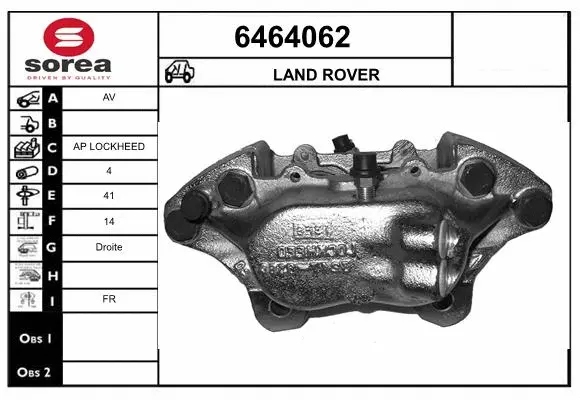 Brake Caliper (6464062)