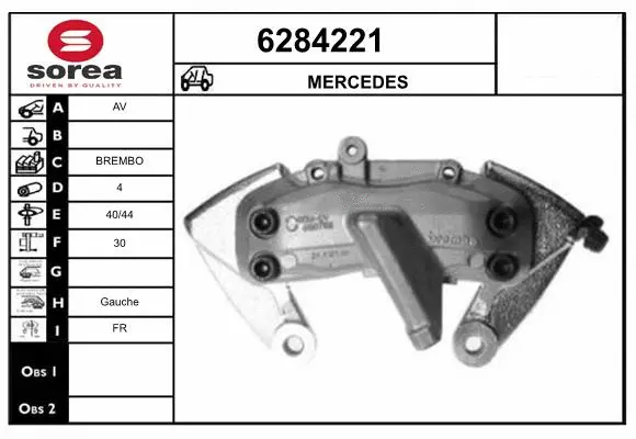 Brake Caliper (6284221)