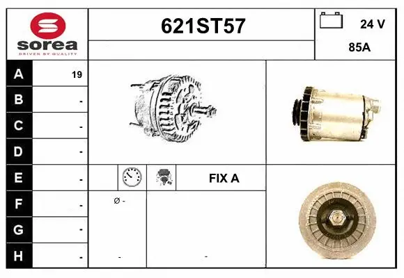 Alternator (621ST57)