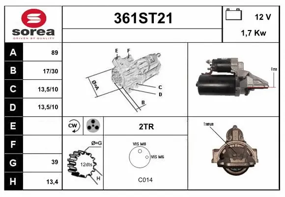Starter (361ST21)
