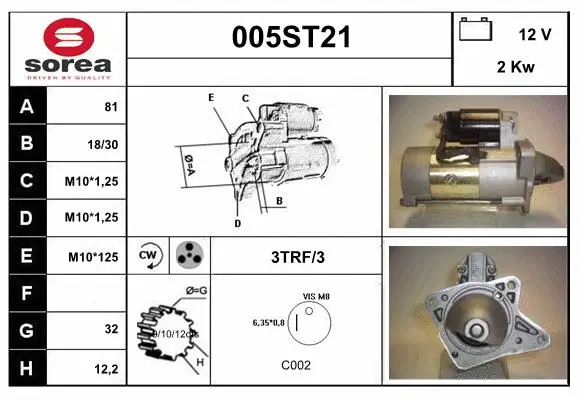 Starter (005ST21)