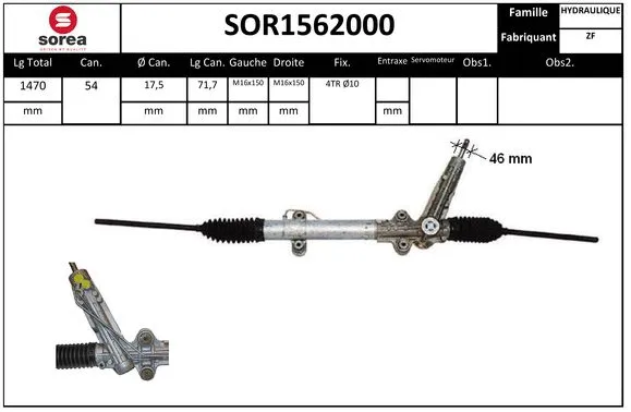 Steering Gear (SOR1562000)