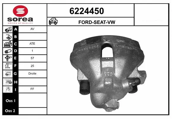 Brake Caliper (6224450)