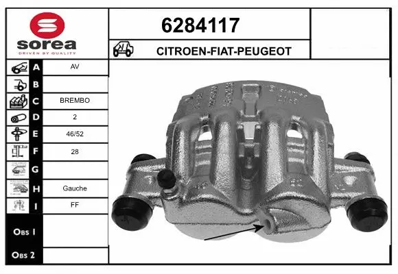 Brake Caliper (6284117)