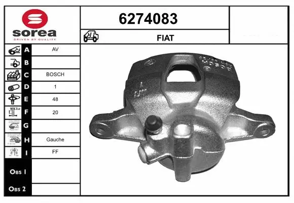 Brake Caliper (6274083)