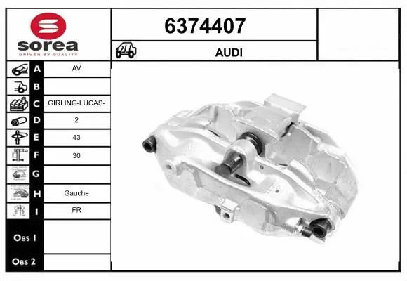 Brake Caliper (6374407)