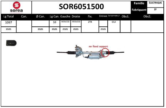 Steering Gear (SOR6051500)