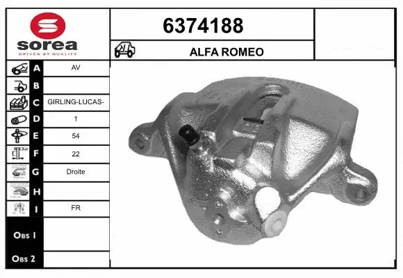 Brake Caliper (6374188)
