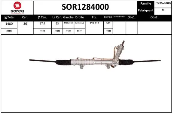 Steering Gear (SOR1284000)