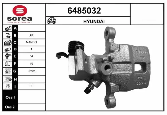 Brake Caliper (6485032)