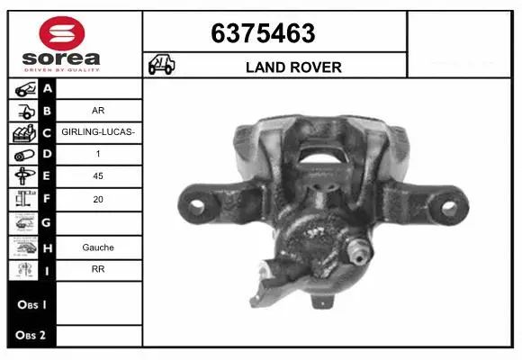 Brake Caliper (6375463)