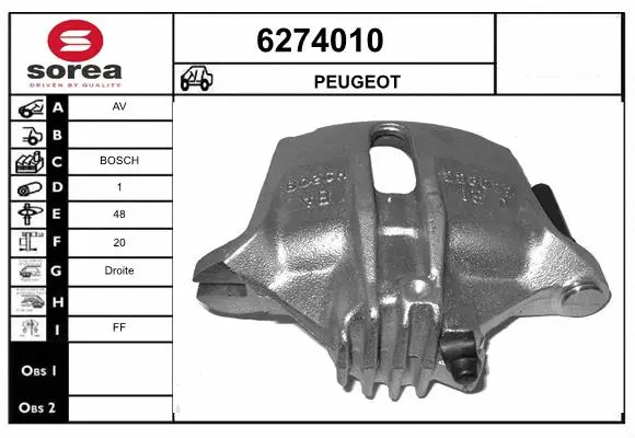 Brake Caliper (6274010)