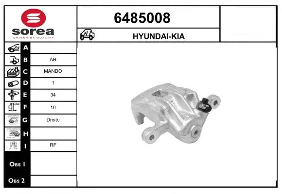 Brake Caliper (6485008)