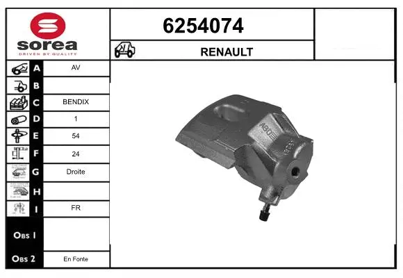 Brake Caliper (6254074)
