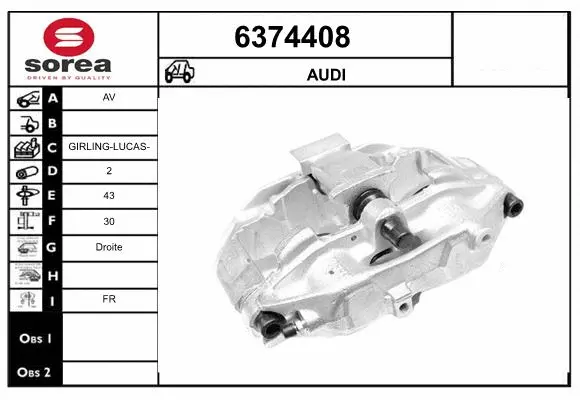Brake Caliper (6374408)