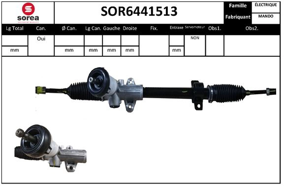 Steering Gear (SOR6441513)