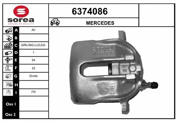 Brake Caliper (6374086)