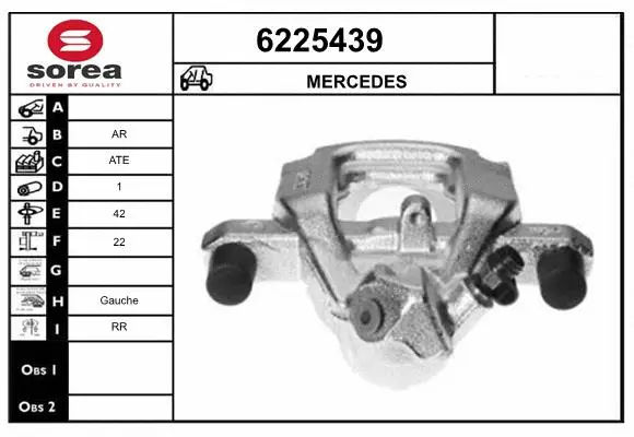Brake Caliper (6225439)