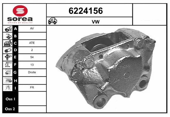 Brake Caliper (6224156)