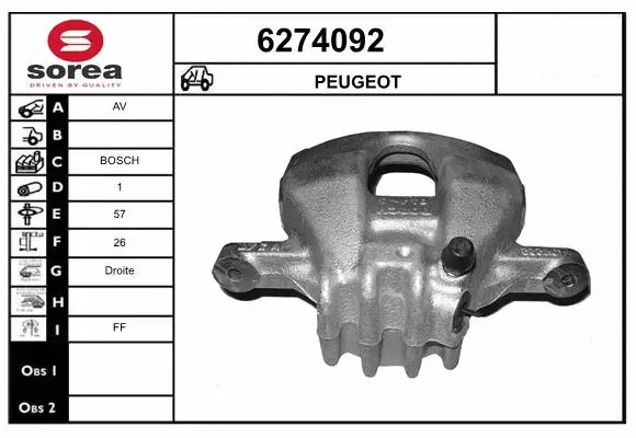Brake Caliper (6274092)