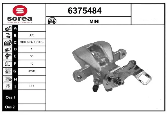 Brake Caliper (6375484)