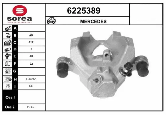 Brake Caliper (6225389)
