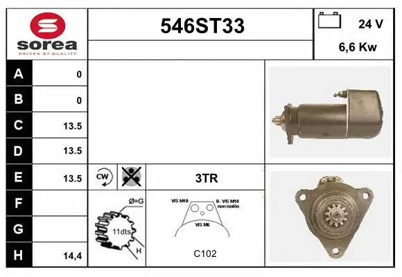 Starter (546ST33)
