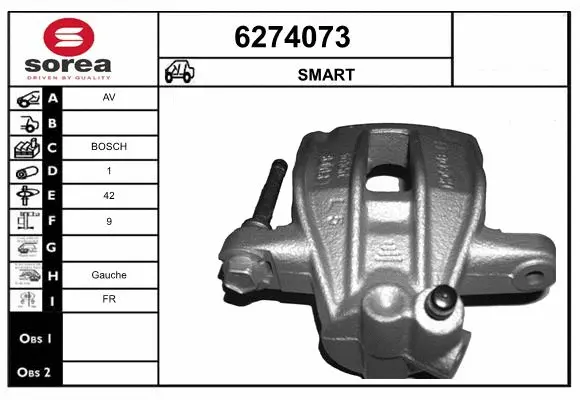 Brake Caliper (6274073)