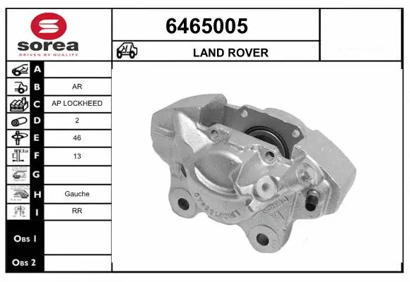 Brake Caliper (6465005)