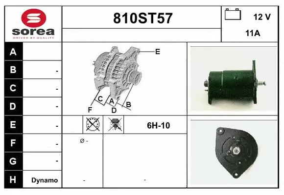 Alternator (810ST57)