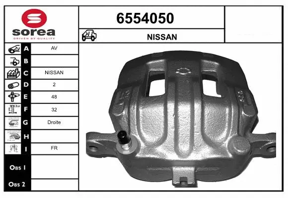 Brake Caliper (6554050)