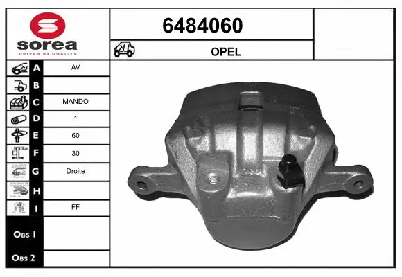 Brake Caliper (6484060)