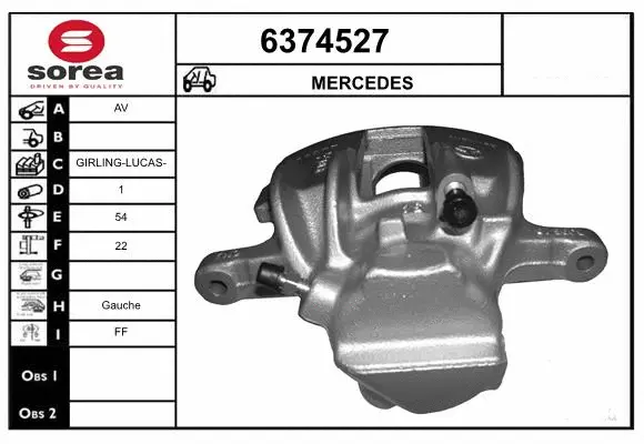 Brake Caliper (6374527)