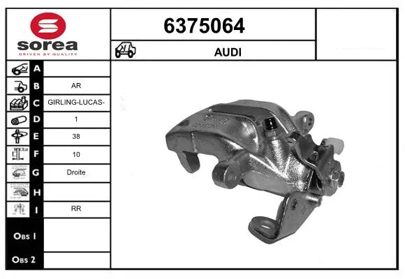 Brake Caliper (6375064)