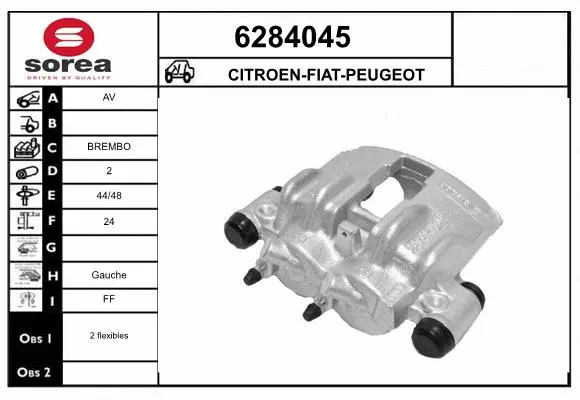 Brake Caliper (6284045)