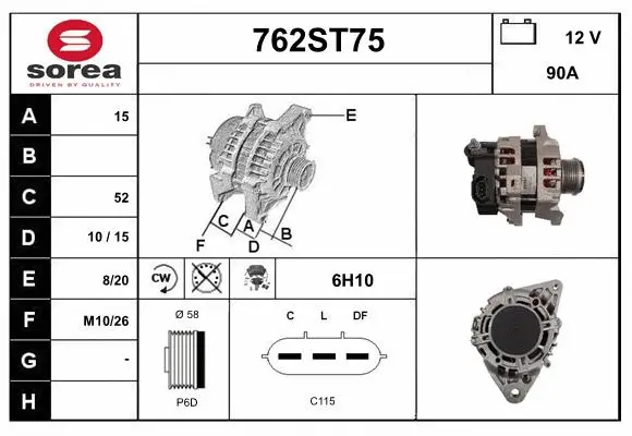 Alternator (762ST75)